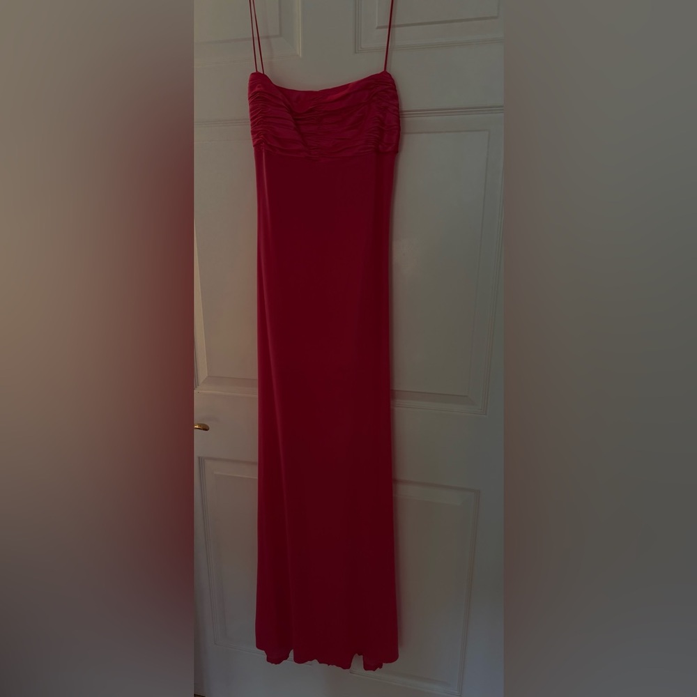 Mary L Couture Elegant Formal Long  Pink Dress